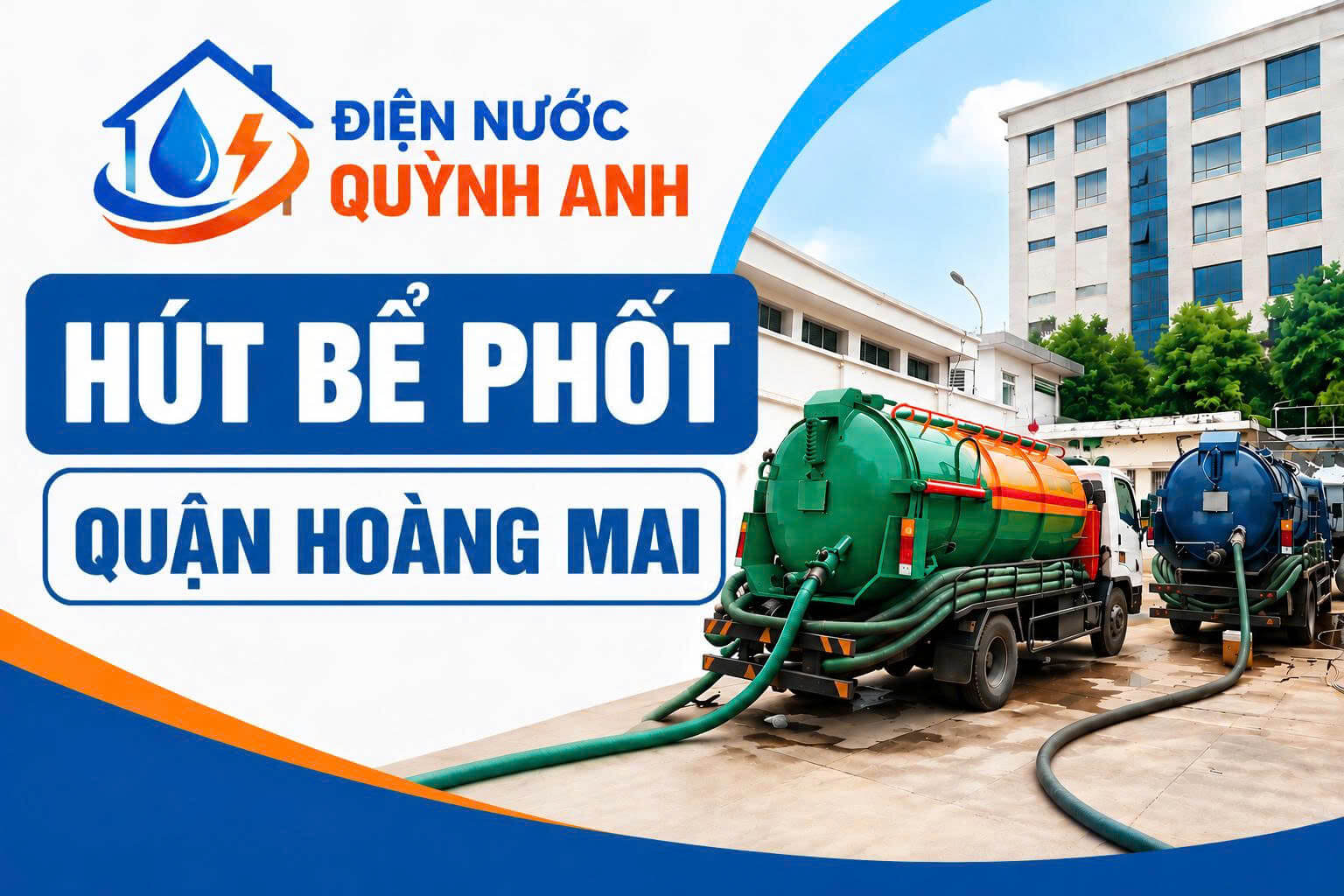 Hút Bể Phốt Hoàng Mai