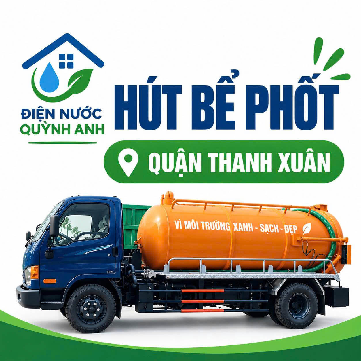 Hút Bể Phốt Quận Thanh Xuân