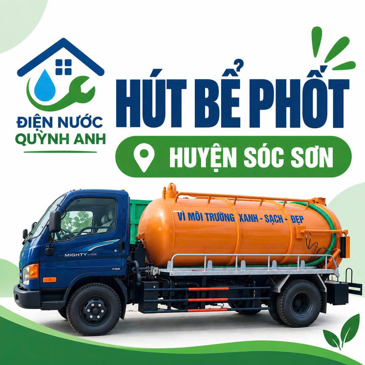 Hút Bể Phốt Sóc Sơn