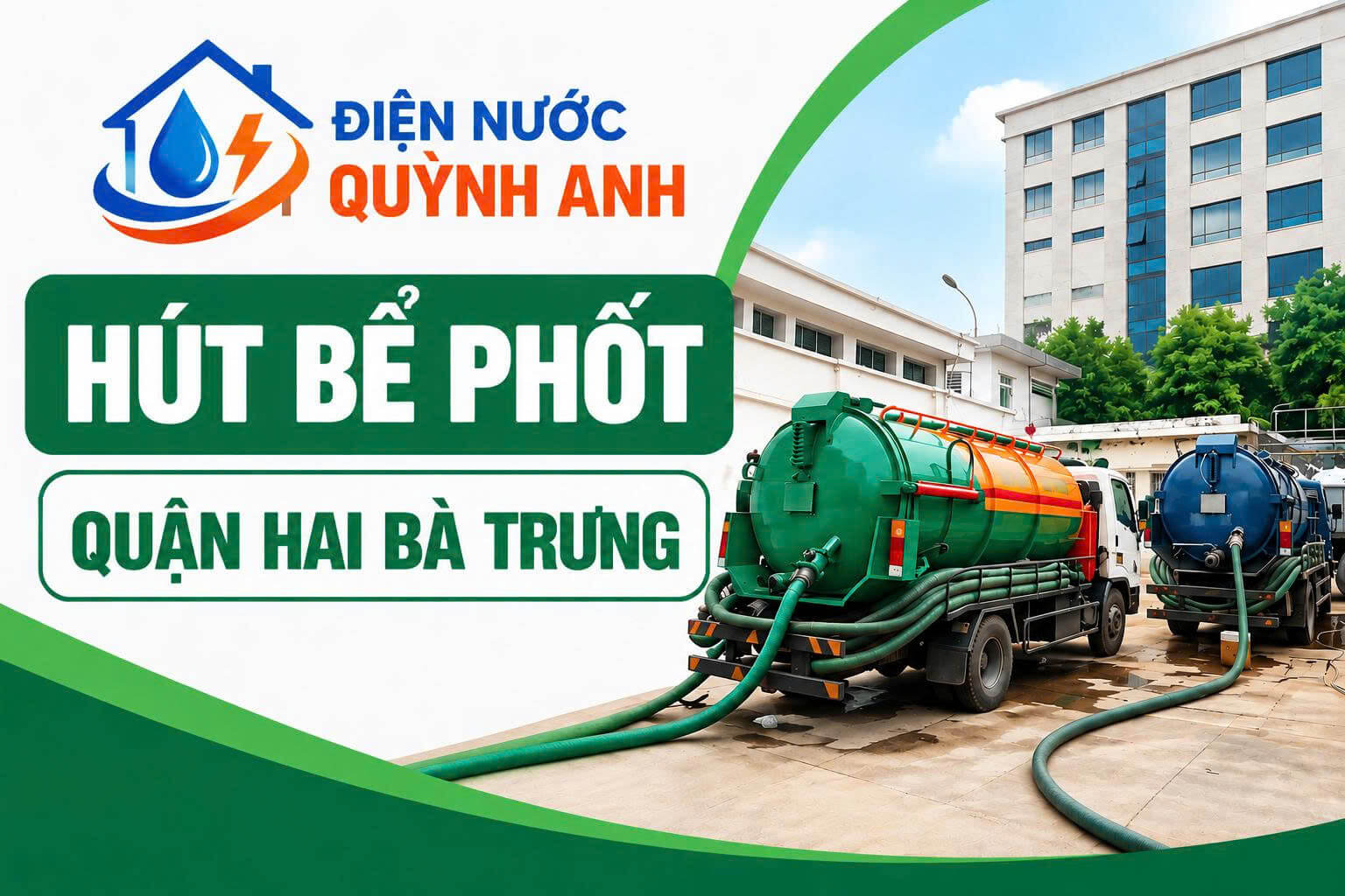 Hút Bể Phốt Tại Quận Hai Bà Trưng