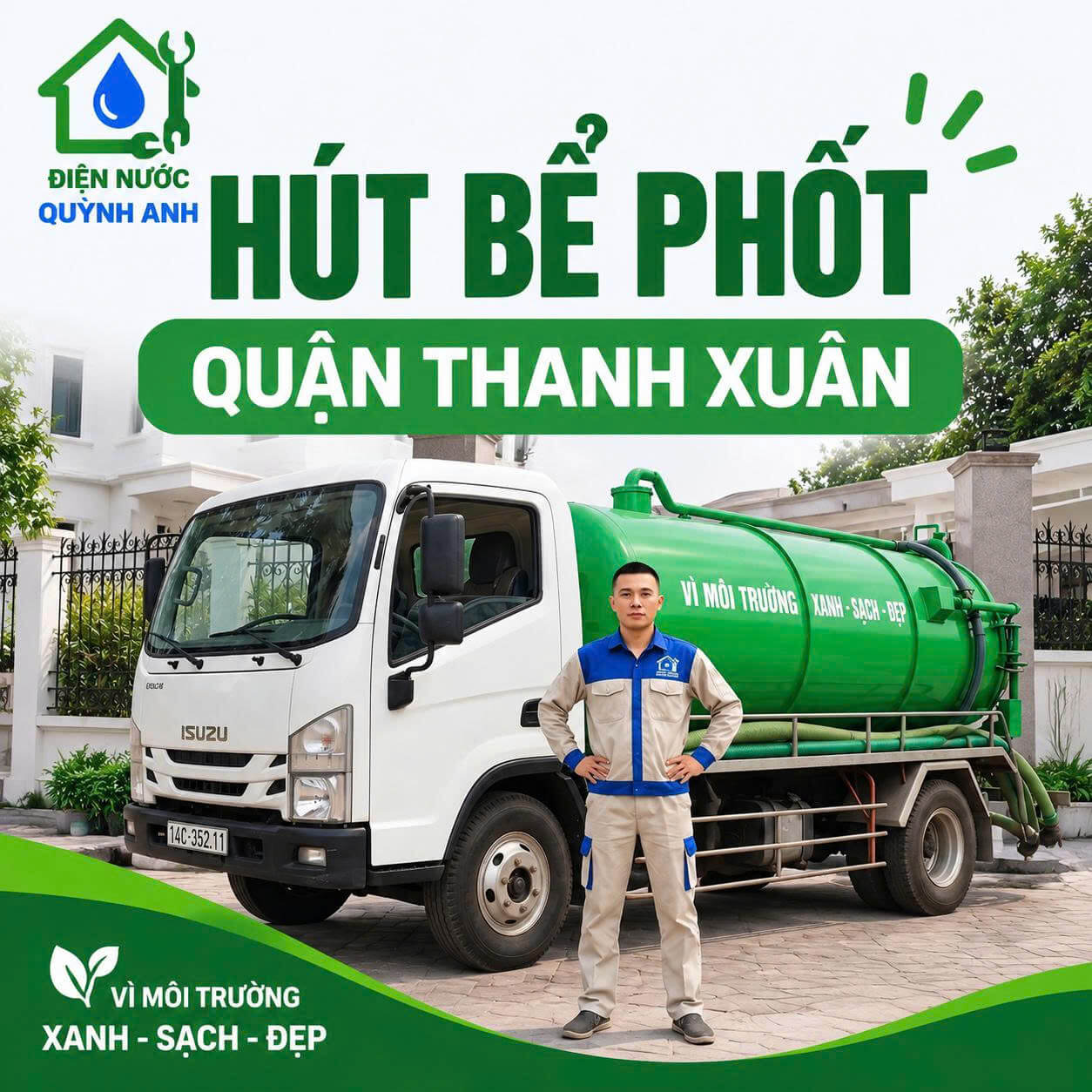 Hút Bể Phốt Tại Thanh Xuân