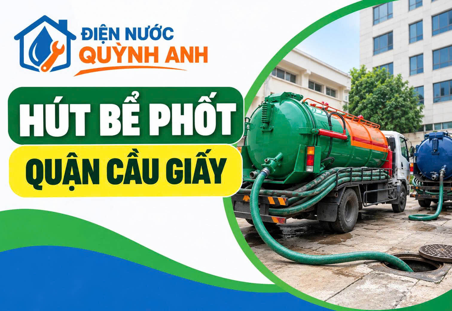 Hút Bể Phốt ở Cầu Giấy