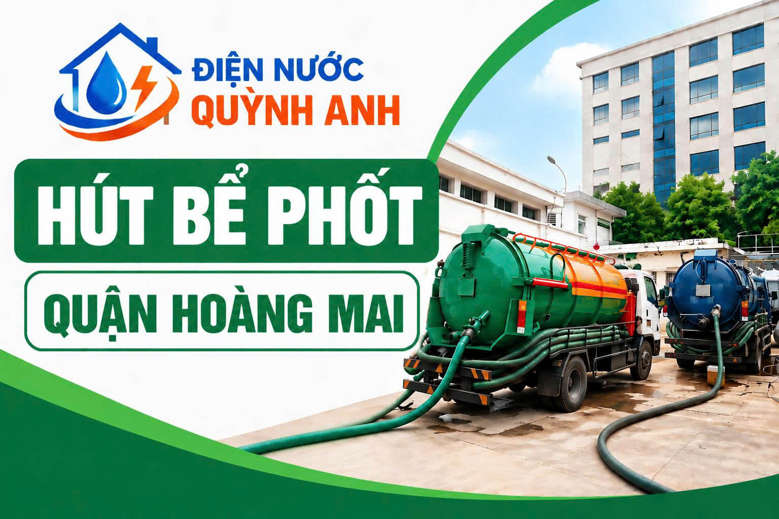 Hút Bể Phốt ở Hoàng Mai