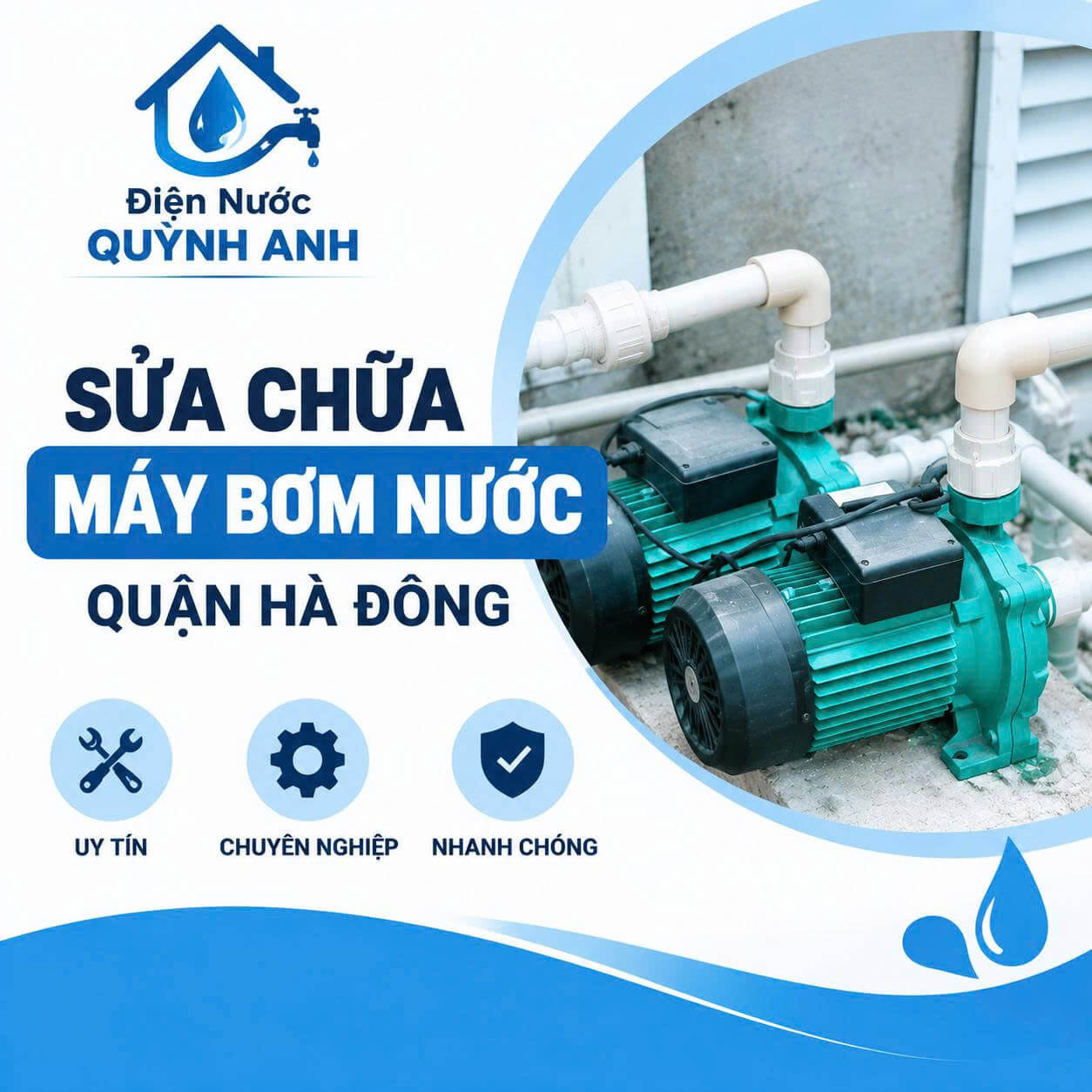 Sửa Chữa Máy Bơm Nước Hà Đông